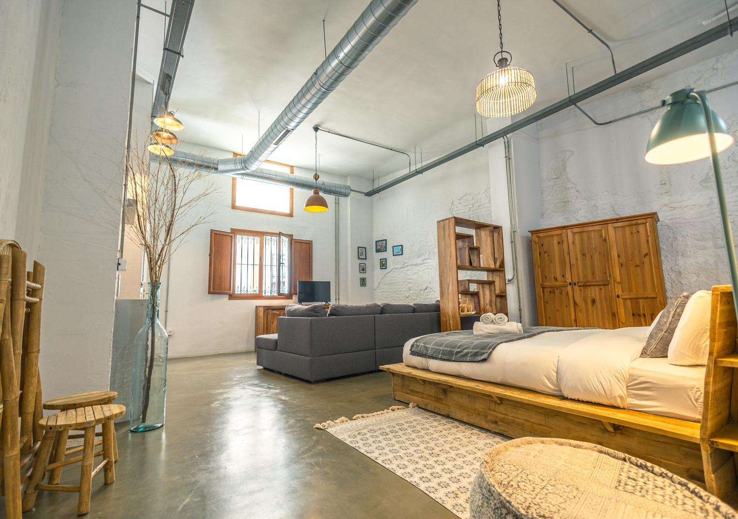 Loft-Style Ground Floor Flat Apartment Sevilla Exterior foto