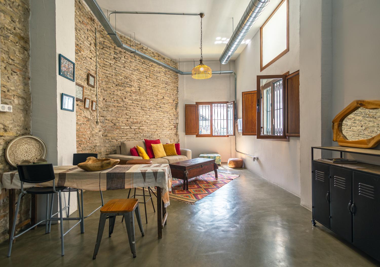 Loft-Style Ground Floor Flat Apartment Sevilla Exterior foto