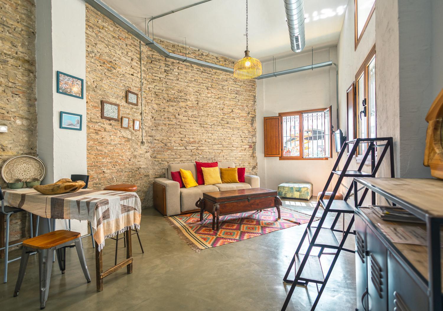 Loft-Style Ground Floor Flat Apartment Sevilla Exterior foto
